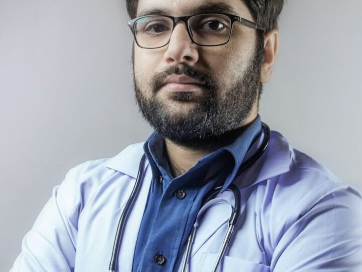 A doctor with a stethoscope